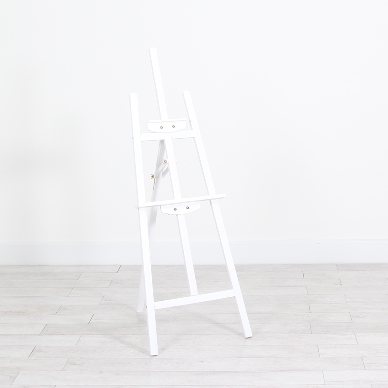 Freestanding White Easel