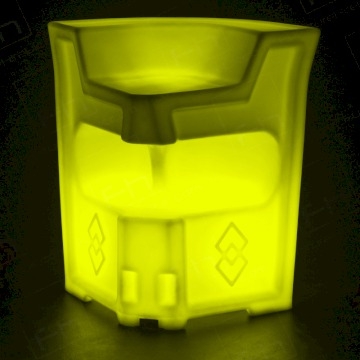 LED Colour-Changing Corner Bar