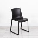 Kansas Linking Chair - Black