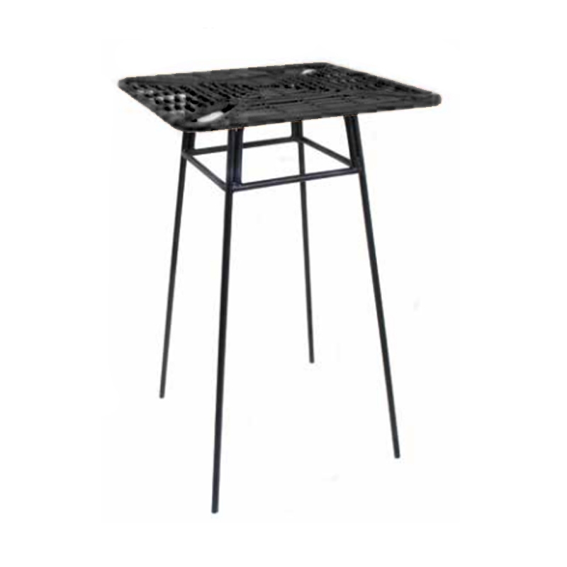 Miami Poseur Table - Black Miami Poseur Table - Black