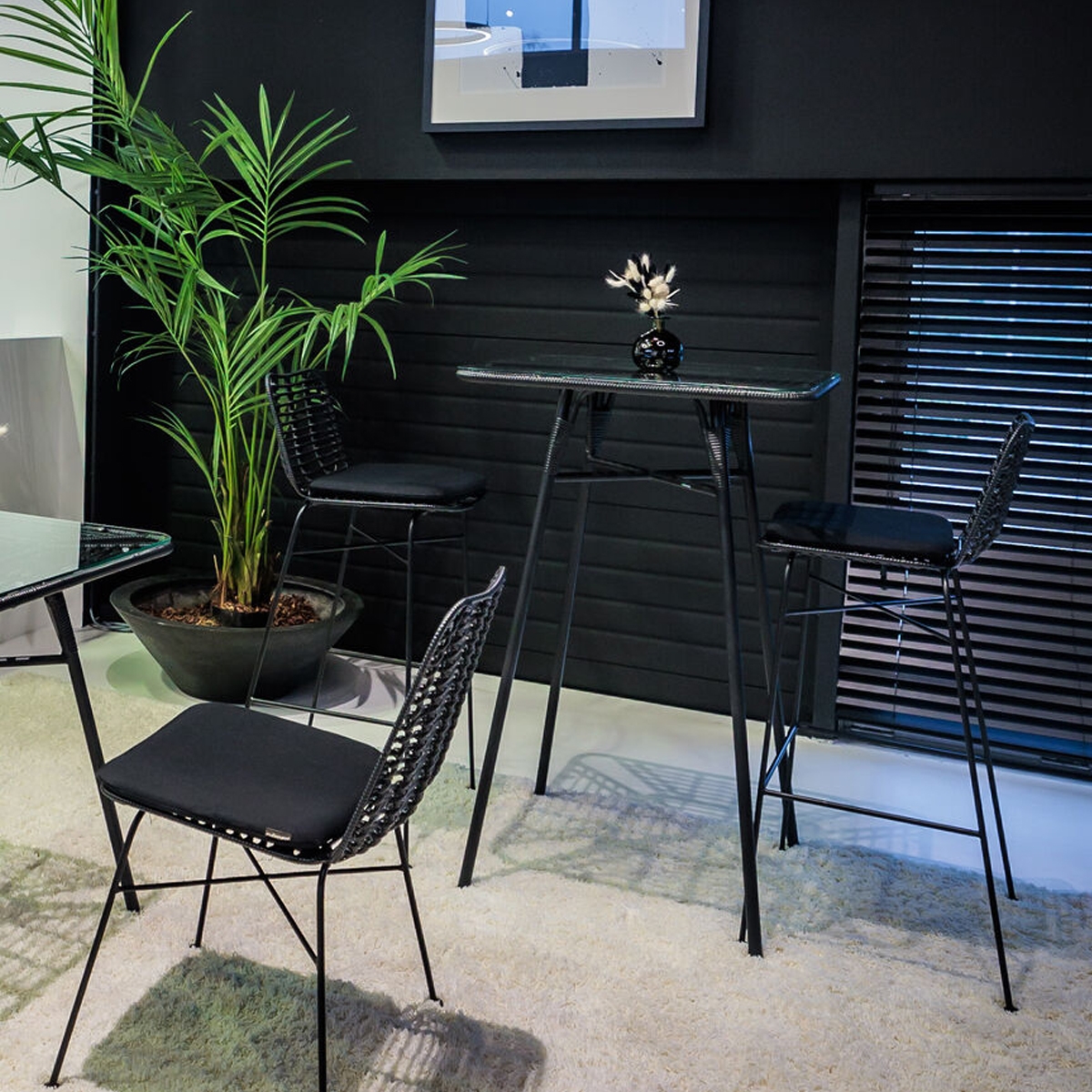 Miami Stool - Black