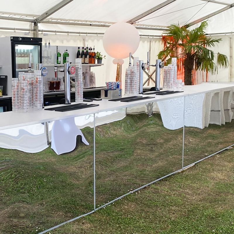 Silver Mirror 2m Bar