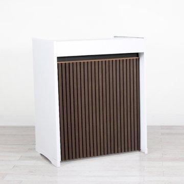 Walnut Slatted Finish