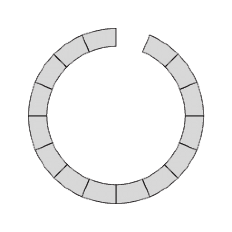 Circular Modular Bar (5.4m)