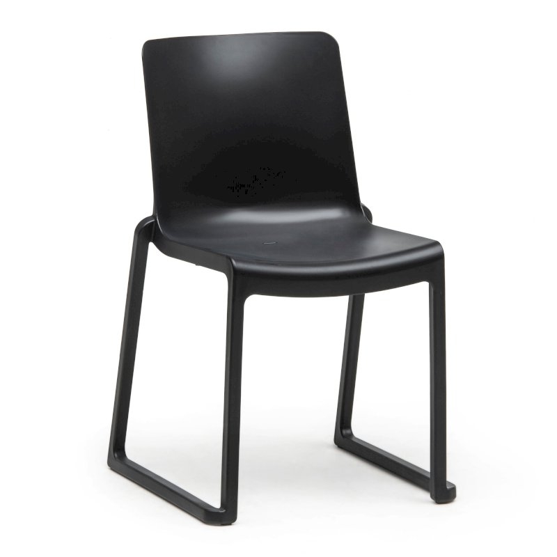 Kansas Linking Chair - Black