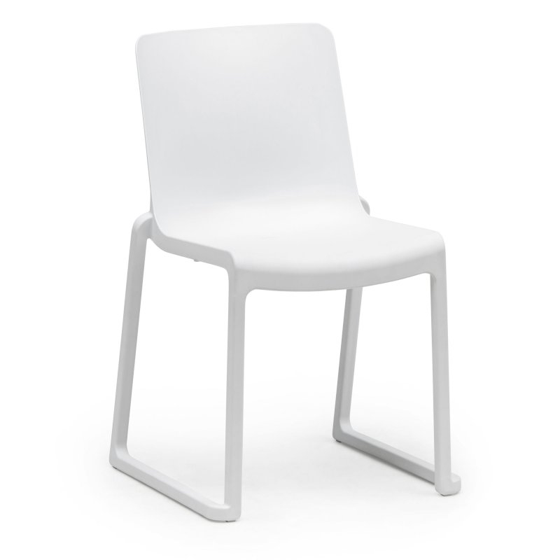 Kansas Linking Chair - White