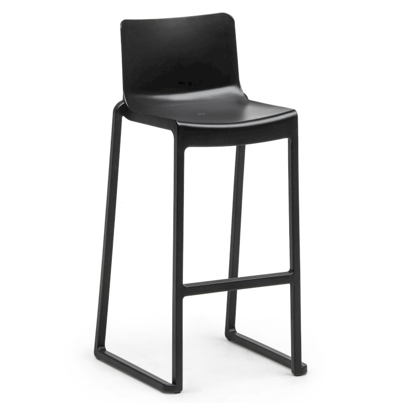 Kansas Linking Bar Stool - Black