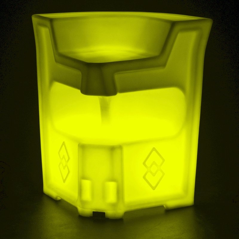 LED Colour-Changing Corner Bar