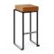 Nevada Bar Stool - Black Base Gold Pad