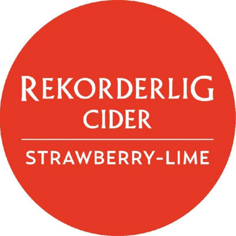 Rekorderlig Strawberry and Lime - 30L Keg