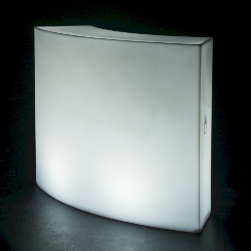 Curved LED Colour-Changing Bar Section